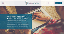 Desktop Screenshot of cardsentry.com